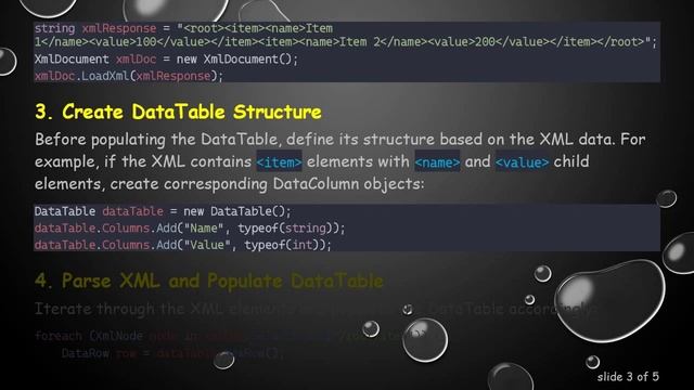 How to Convert XML Response to DataTable in C# смотреть онлайн