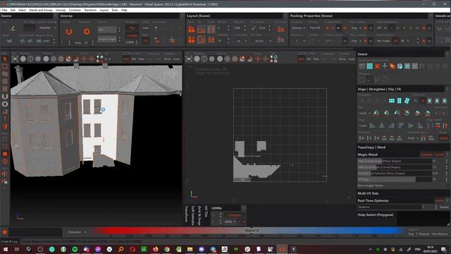 Photogrammetry tricks with RizomUV #5 - Magic Wand selection trick