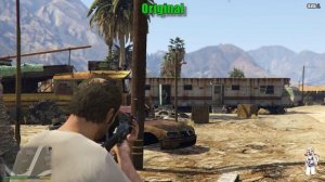 GTA V vs GTA V Enhanced editon 1 часть.