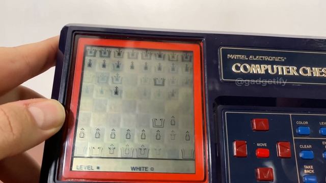 Mattel Electronics Computer Chess  from 1980 ♟️ Gadgetify