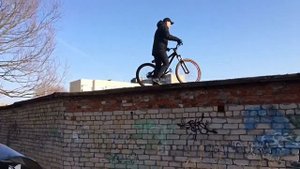 Дроп любви, дроп с крыши MTB STREET