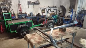 Основание для самостоятельной постройки прицепа к квадроциклу .