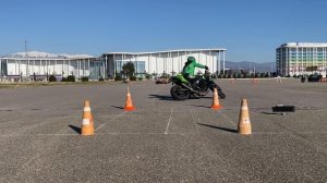 8 GP  Кирилл Новиков Kawasaki Z750R  Gymkhana Sochi 00.26.89  9 марта 2025 г.