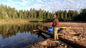 Сплав и рыбалка на реке Кеть