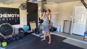 Barbell (BB) shoulder to overhead (S2OH)