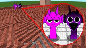 Incredibox Sprunki Durple (СТРАШНАЯ ВЕРСИЯ) | Minecraft | Incredibox Sprunki