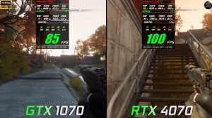 GTX 1070 vs RTX 4070  // How big is the difference? // Test in 10 Games // 1080p // Benchmark