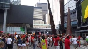 Spain world cup final game at the ACC ( Toronto)