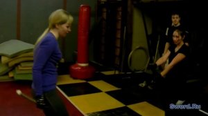 Горизонтальные удары мечом с пробежкой (longsword).