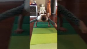 Kila’s cool gymnastics moves part II
