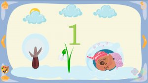 Учим цифры весело! Часть 4