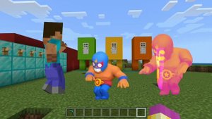 coffin dance brawl stars vs Minecraft