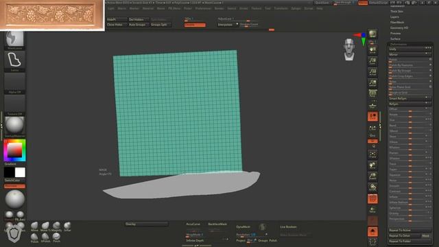 Reprojecting Details with ZBrush: Mesh Decal Edition смотреть онлайн