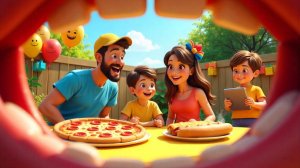 Влад и Ники готовят пиццу! Веселая игра для детей | Готовим вместе с семьей