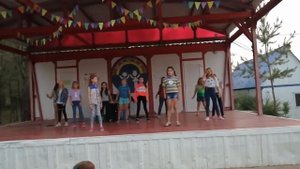 Лагерный танец. Лагерь "Мечта" 5-ый отряд
