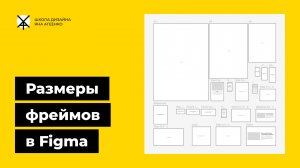 Размеры визиток, листов А4, сайтов, баннеров, карточек и других фреймов в фигме