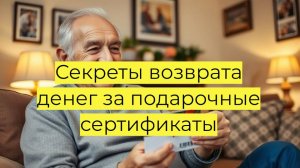 Как вернуть деньги за ненужный подарочный сертификат