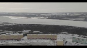 Полет на квадрокоптере dji mavic 2 pro. Первый полет зимой