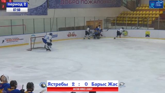 МХК Yastreby - МХК Barys-Jas (8.01.2021 г.) смотреть онлайн