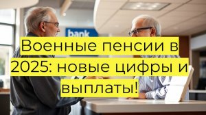 Средняя военная пенсия в России после индексации: сколько составит выплата в 2025 году?