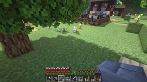 "Minecraft: Строим склад и добываем ресурсы в шахте для будущих приключений!"