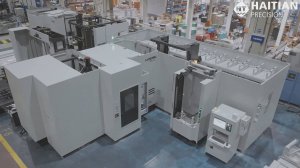 Горизонтально-фрезерный центр HPC500II + автосменщик на 12 заготовок HISION