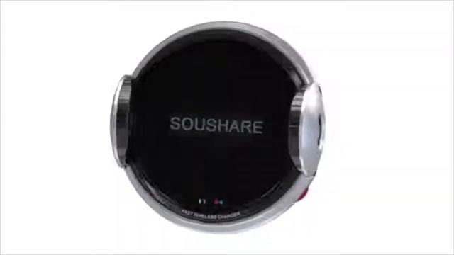 Automatic infrared 15W fast charging wireless phone charger car holder W9 смотреть онлайн