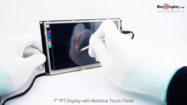 7 inch LCD Screen TFT Display WVGA 800x480 AT070TN90 AT070TN92 Optional Capacitive/Resistive Touch смотреть онлайн