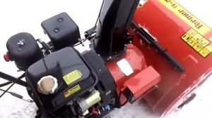 Замерзание поворотного жёлоба  на снегоуборщике (Fermer  FS-7B.1)