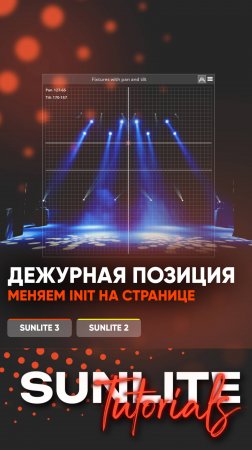 Дежурная позиция в INIT в Sunlite Suite 2 и Sunlite Suite 3