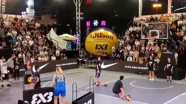 Анна Зарицька. Чемпіонат світу з баскетболу 3х3 (12.10.2016) смотреть онлайн