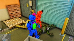 ФНАФ МОМО И АНИМАТРОНИКИ ФРЕДДИ СПАСАЕТ ЧИКУ В ГТА 5 GTA 5 ночей ФРЕДДИ ФНАФ Анимация Мульти Пульти