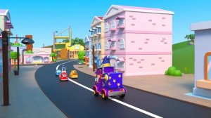 Малыши Машинки -  Учим ФИГУРЫ с ВОЛШЕБНЫМ ГРУЗОВИКОМ! - Обучающие мультфильмы Автомобильного Города