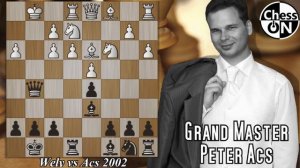 Best Chess Moves Ever! 18)...-Bg3!  Loek van Wely vs Peter Acs 2002