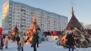 Православный Чум часовня Святого Николая чудотворца День Оленевода 2025 город Надым ЯНАО 22.02.2025