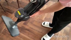 Помыли паркет в студии! Обзор паровой швабры Kitfort KT-1018