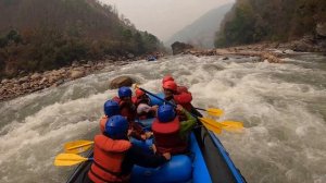 Adventure .. rafting at bhotekoshi celebrations new year 2078 with closed  frn & family.