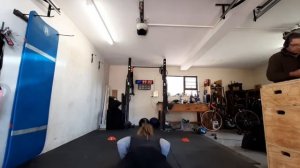 Squash - shuffle footwork drill