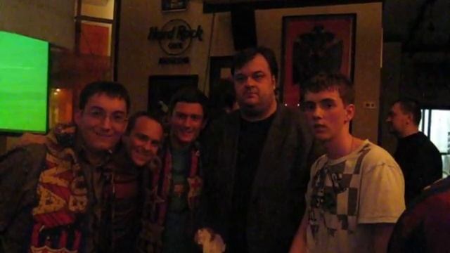 Barca.ru на вечеринке Sports.ru. Фото с Василием Уткиным