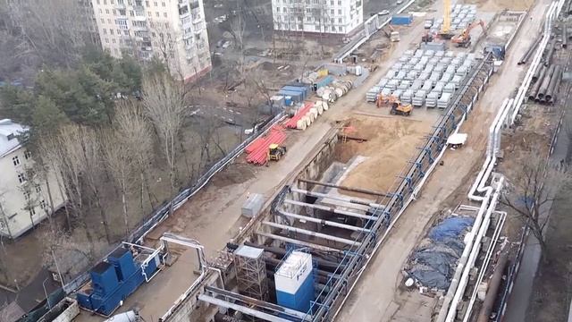 Возобновление проходки ТПМК Лилия на станции Бульвар Генерала Карбышева Рублево-Архангельской линии