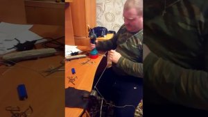 Изготовление повадков для крючков на налима