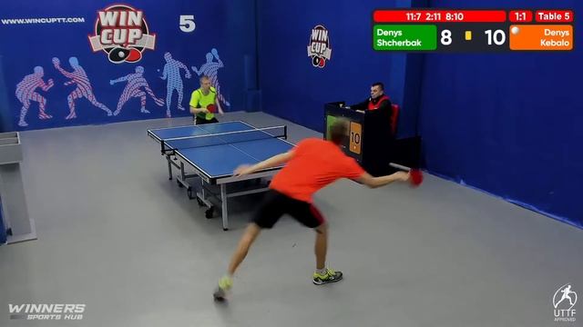 10:30 Denys Shcherbak 3-2 Denys Kebalo South 2 WIN CUP 12.09.2022 WINCUP | TABLE TENNIS смотреть онлайн