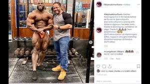 Jay Cutler Vacuum Pose + Next MASS Monster + Jeff Seid Signs with Redcon1