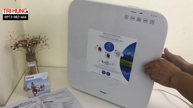 Máy lọc không khí và diệt khuẩn nhập khẩu Đức Beurer LR310 смотреть онлайн