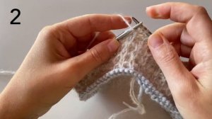 ИНТЕРЕСНЫЙ УЗОР ДЛЯ МОХЕРА ПО КРУГУ.