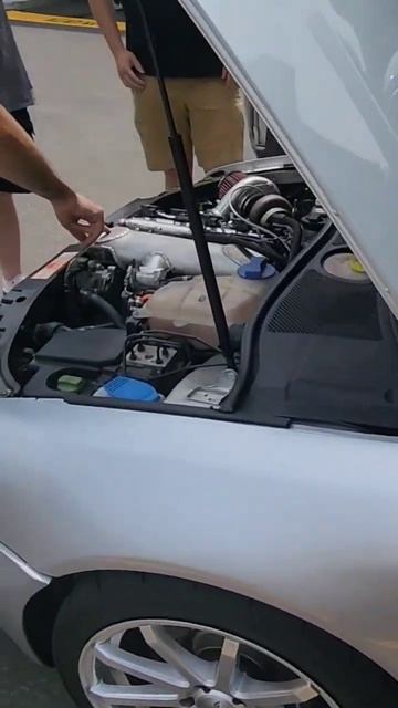 UNIQUELY SWAPPED B5 S4 #car #carsandcoffee #audi #turbo #swap @euroticofdetroit смотреть онлайн