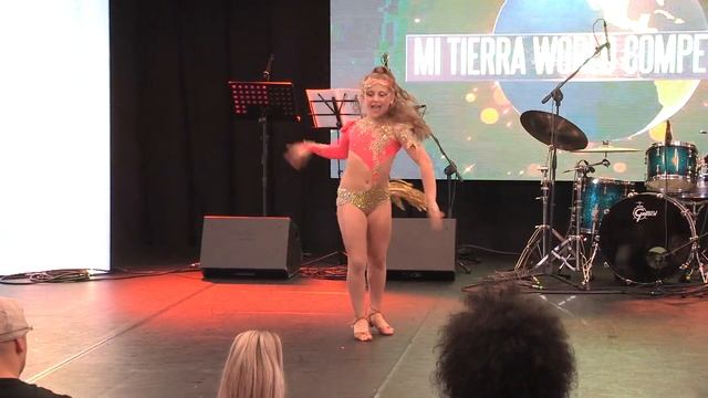 Mi Tierra World Competition 2022  -  Under 11 Salsa Solo -  Viola Laci смотреть онлайн