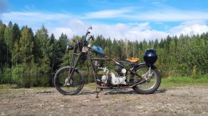 Покатушка на чоппере из Альфы, доработки и планы