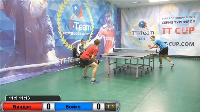 Биндас - Бойко. 13 октября 2016. TT Cup смотреть онлайн