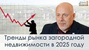 Тренды рынка загородной недвижимости в 2025 году: кто выживет в кризис?